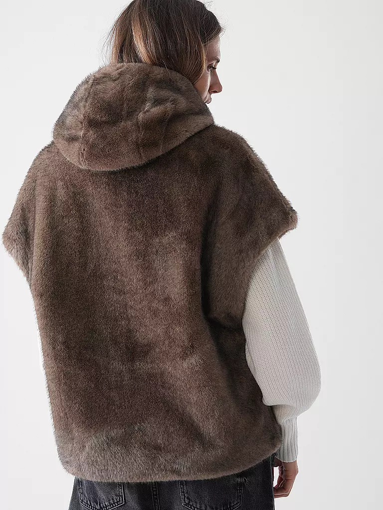 PRIDE TO BE | Veste aspect fourrure HOLA | 