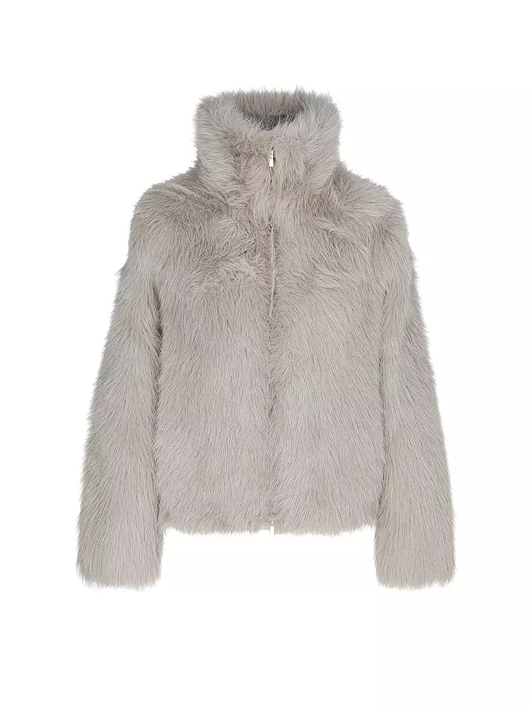 PRIDE TO BE | Veste aspect fourrure NEW XANA FAKE TOSCANA | grau