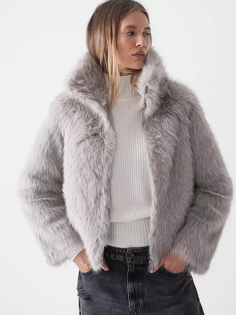 PRIDE TO BE | Veste aspect fourrure NEW XANA FAKE TOSCANA | 