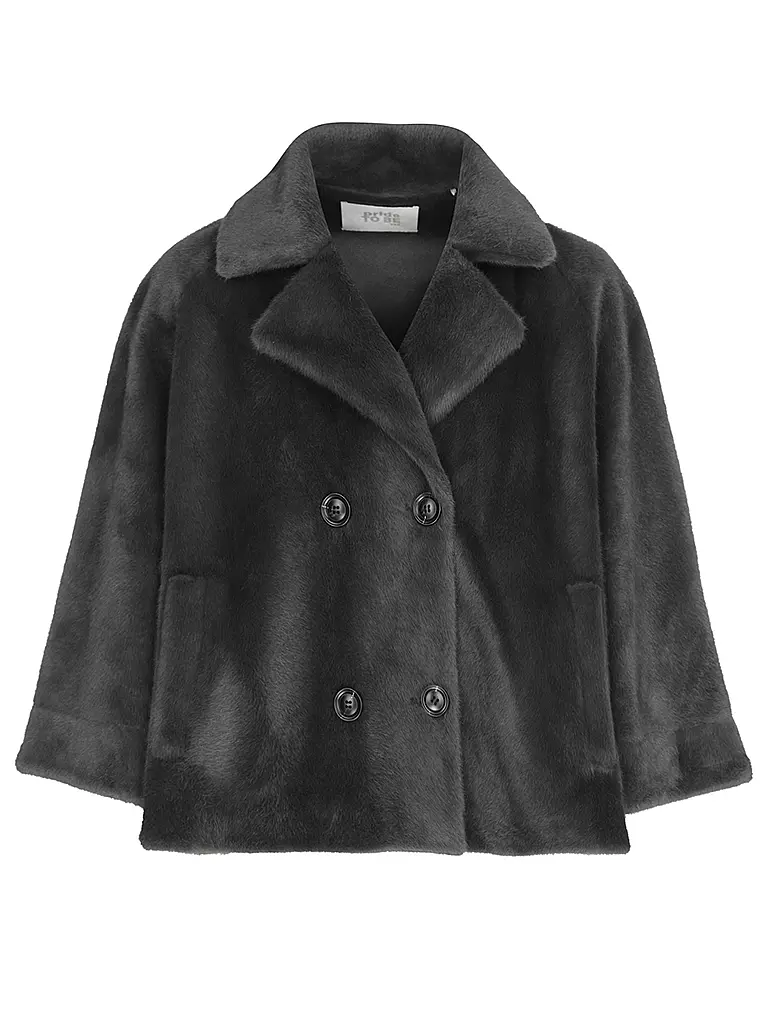 PRIDE TO BE | Veste en fausse fourrure DOLORES | Gris