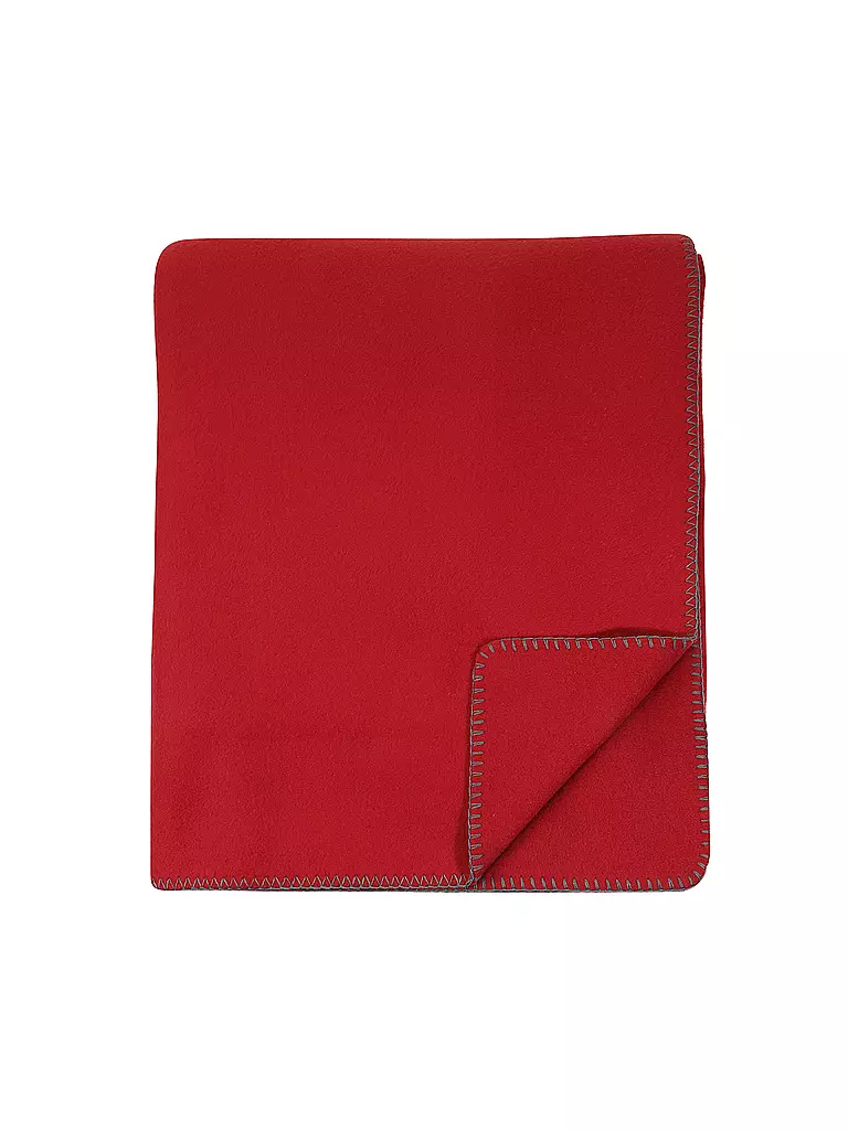 PROFLAX | Couverture - Plaid 160x200cm Secret Marsala | Rouge