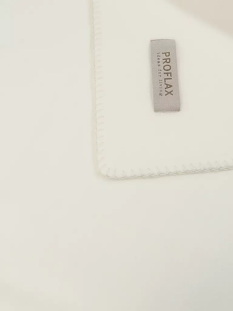PROFLAX | Couverture - Plaid PROFLAX FLEECE 160x200cm Secret Ecru | Crème