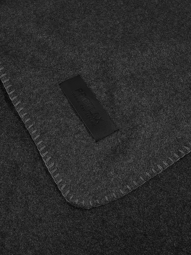 PROFLAX | Couverture - Plaid PROFLAX FLEECE 160x200cm Secret Graphite | Gris