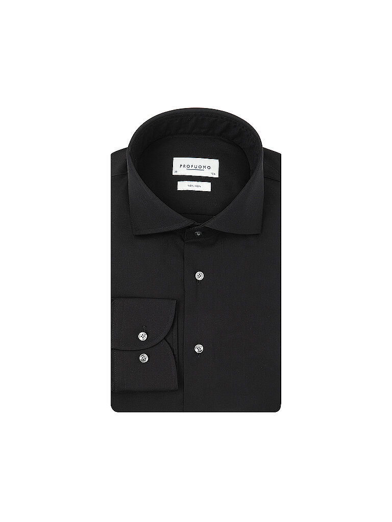 Profuomo Chemise Slim Fit noir 37