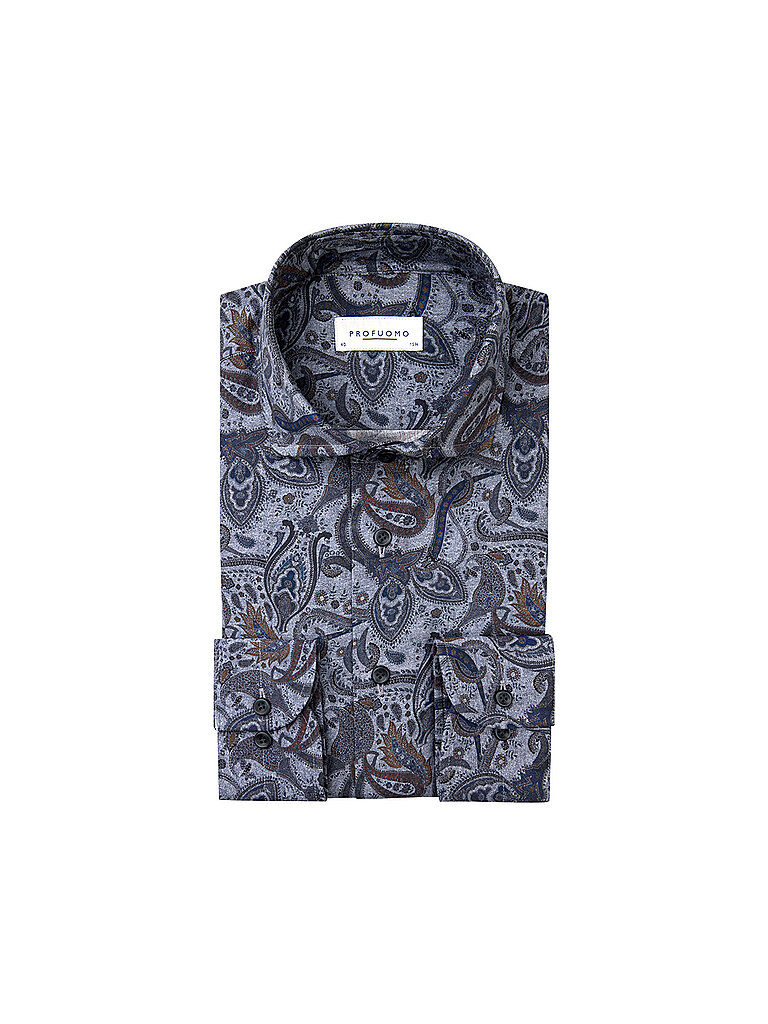 Chemise coupe régulière bleu 40