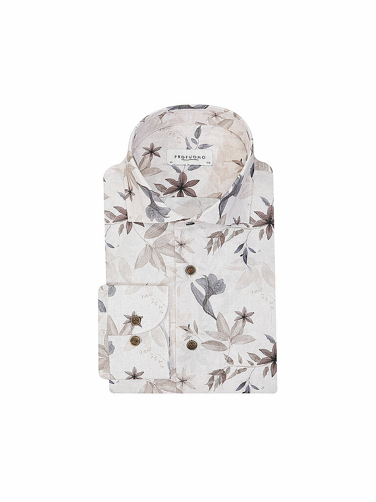 Chemise business slim fit beige 42