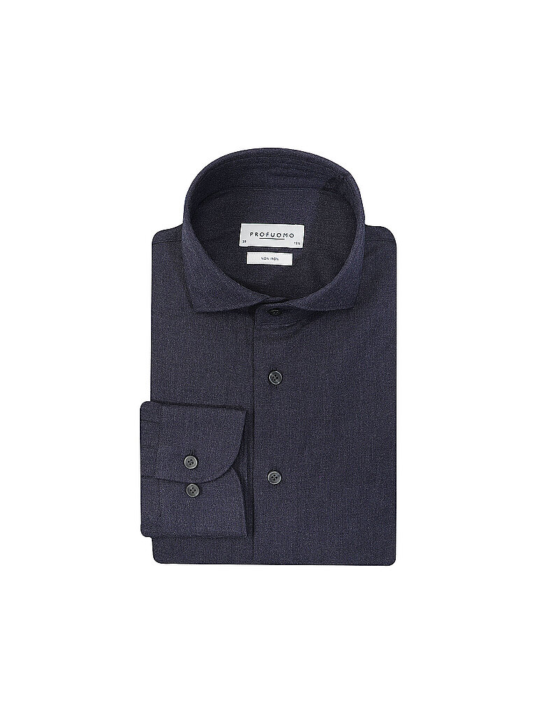 Chemise Slim Fit bleu marine 44