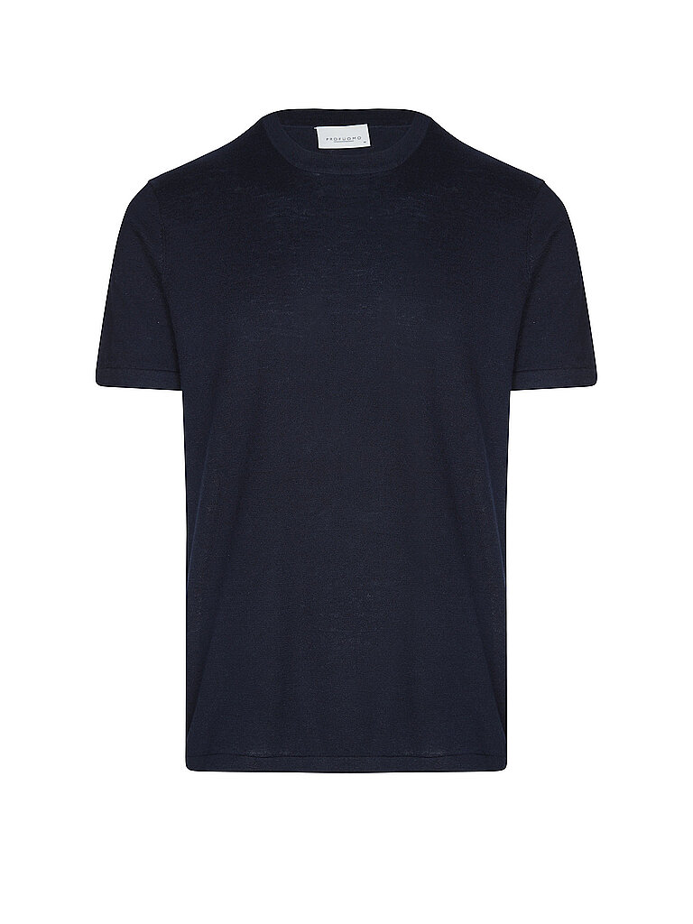Profuomo T-shirt bleu marine L