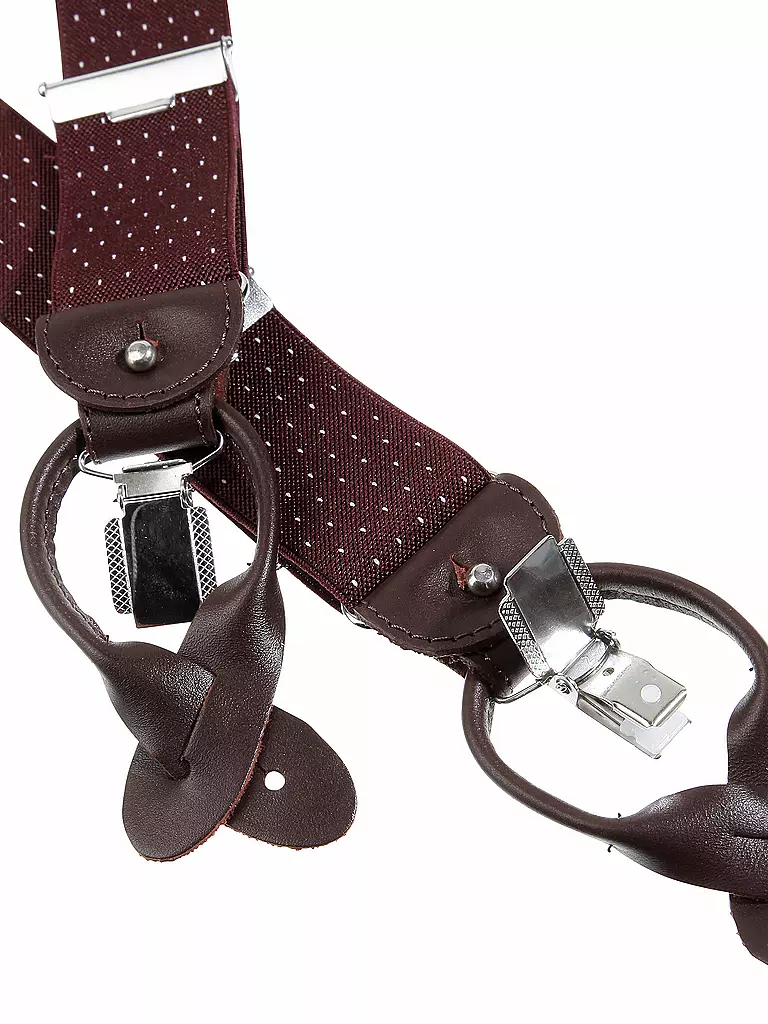 PROFUOMO | Bretelles | Rouge