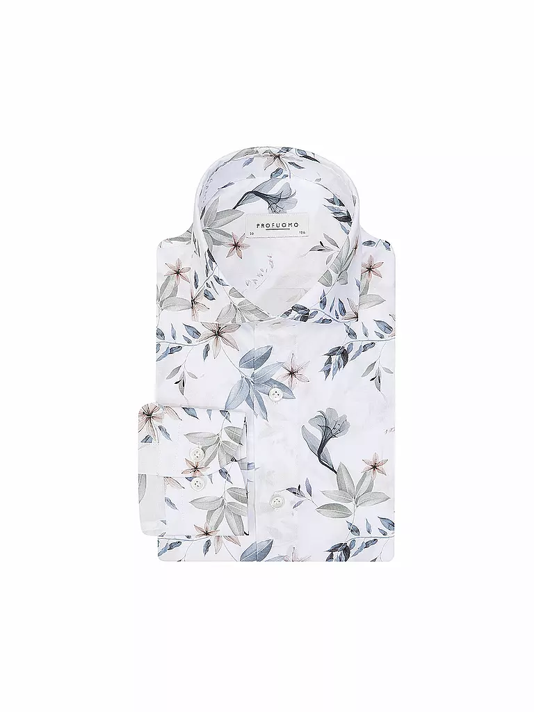PROFUOMO | Chemise business slim fit | weiss