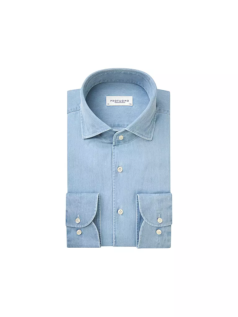 PROFUOMO | Chemise business slim fit | Bleu