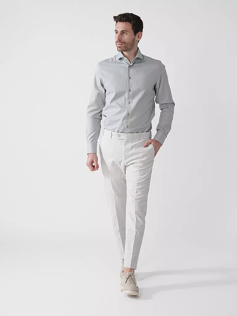 PROFUOMO | Chemise business slim fit | olive