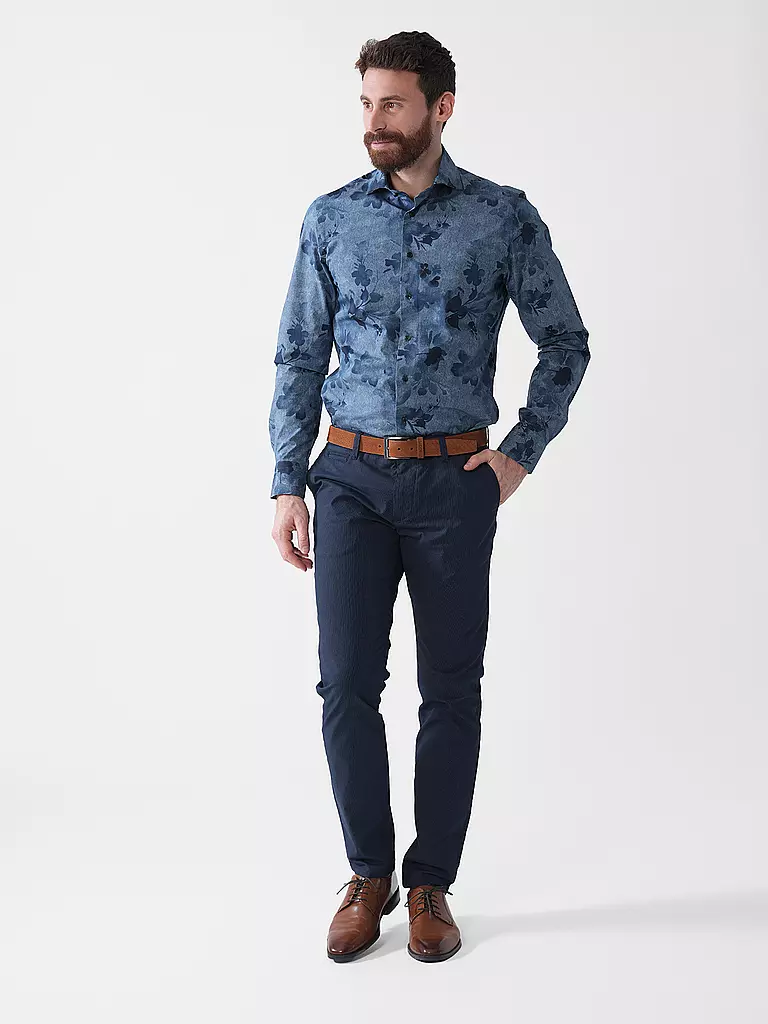 PROFUOMO | Chemise business slim fit | Bleu