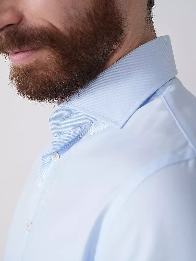 PROFUOMO | Chemise business slim fit | hellblau