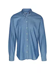 PROFUOMO | Chemise en jean | Bleu
