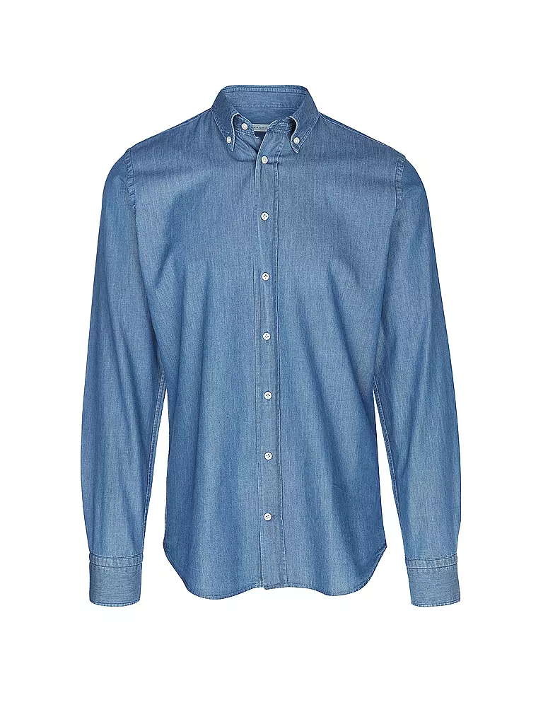 PROFUOMO | Chemise en jean | blau