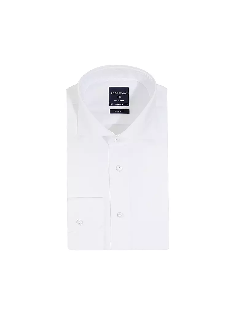 PROFUOMO | Chemise Slim Fit | weiss