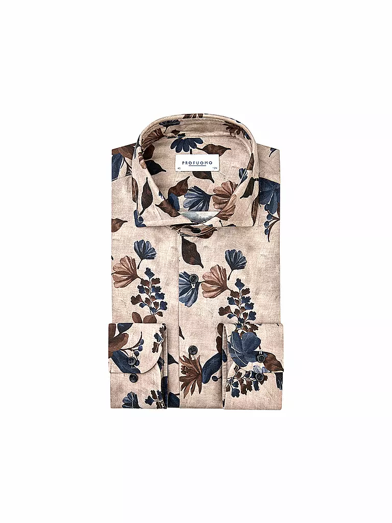 PROFUOMO | Chemise Slim Fit | beige