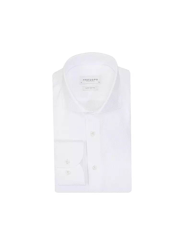 PROFUOMO | Chemise Slim Fit | weiss