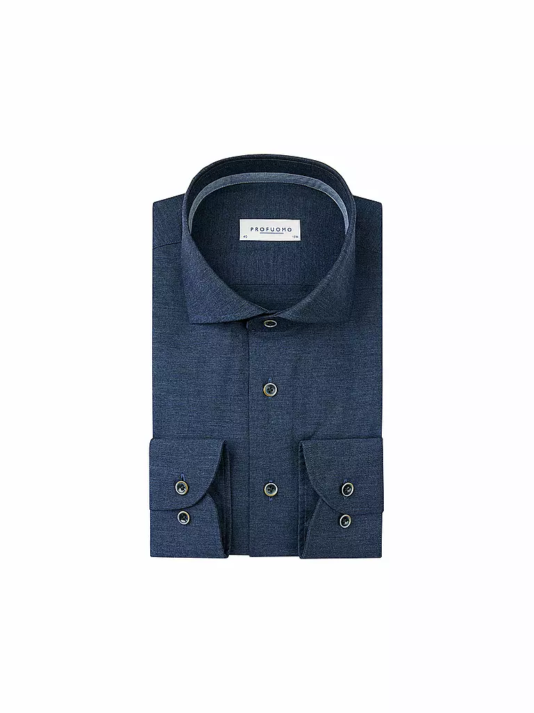 PROFUOMO | Chemise Slim Fit | dunkelblau