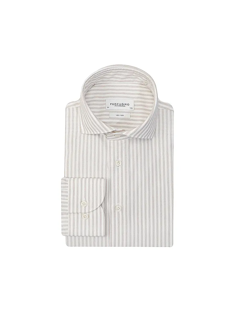 PROFUOMO | Chemise Slim Fit | Beige