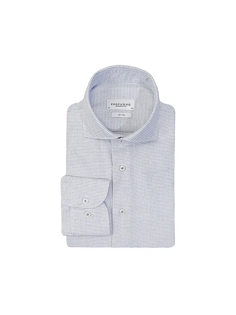 PROFUOMO | Chemise Slim Fit | Bleu foncé