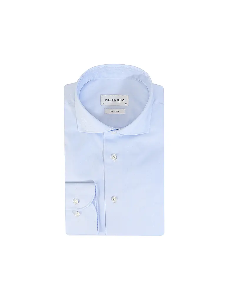 PROFUOMO | Chemise Slim Fit | Bleu clair