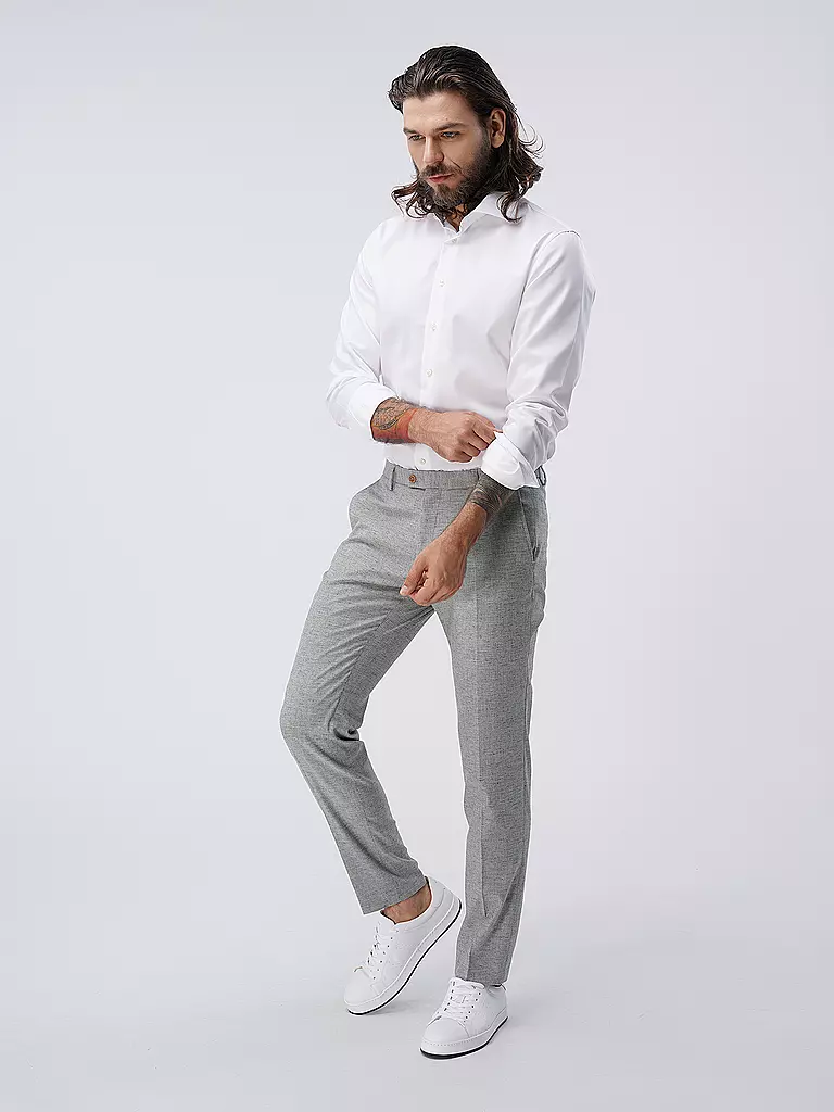 PROFUOMO | Chemise Slim Fit | weiss