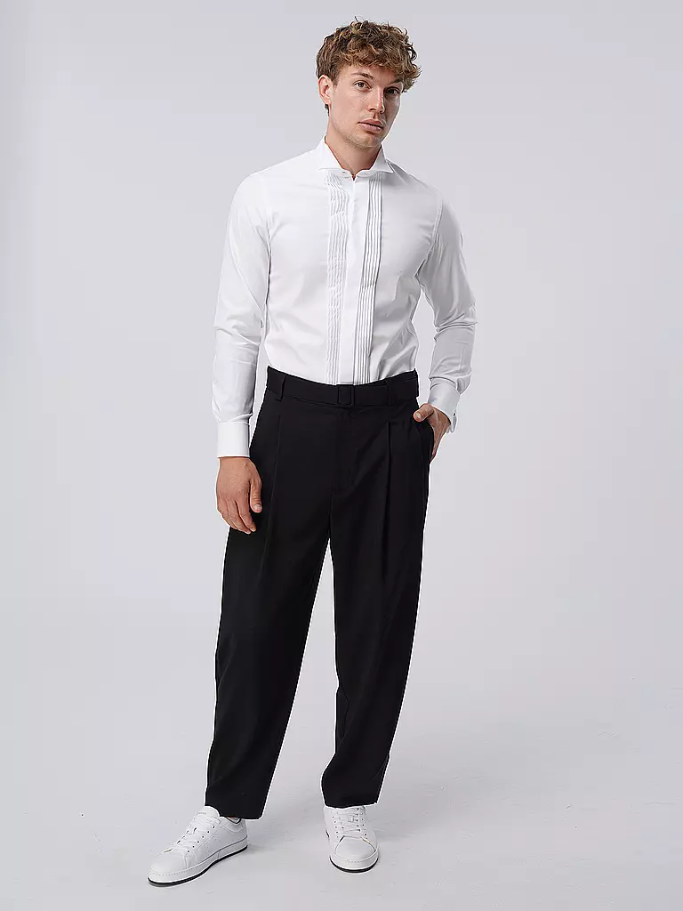 PROFUOMO | Chemise Slim Fit | weiss