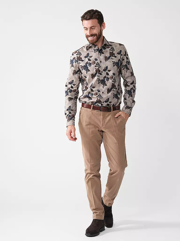 PROFUOMO | Chemise Slim Fit | beige