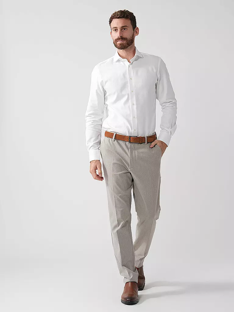 PROFUOMO | Chemise Slim Fit | weiss