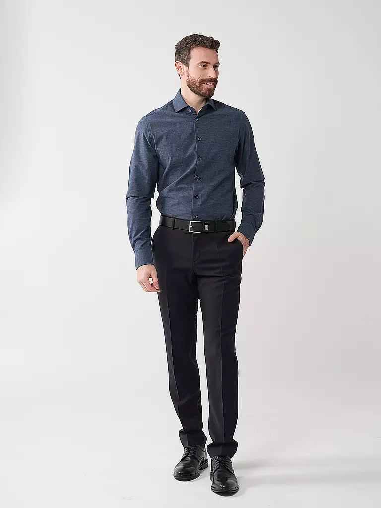 PROFUOMO | Chemise Slim Fit | dunkelblau