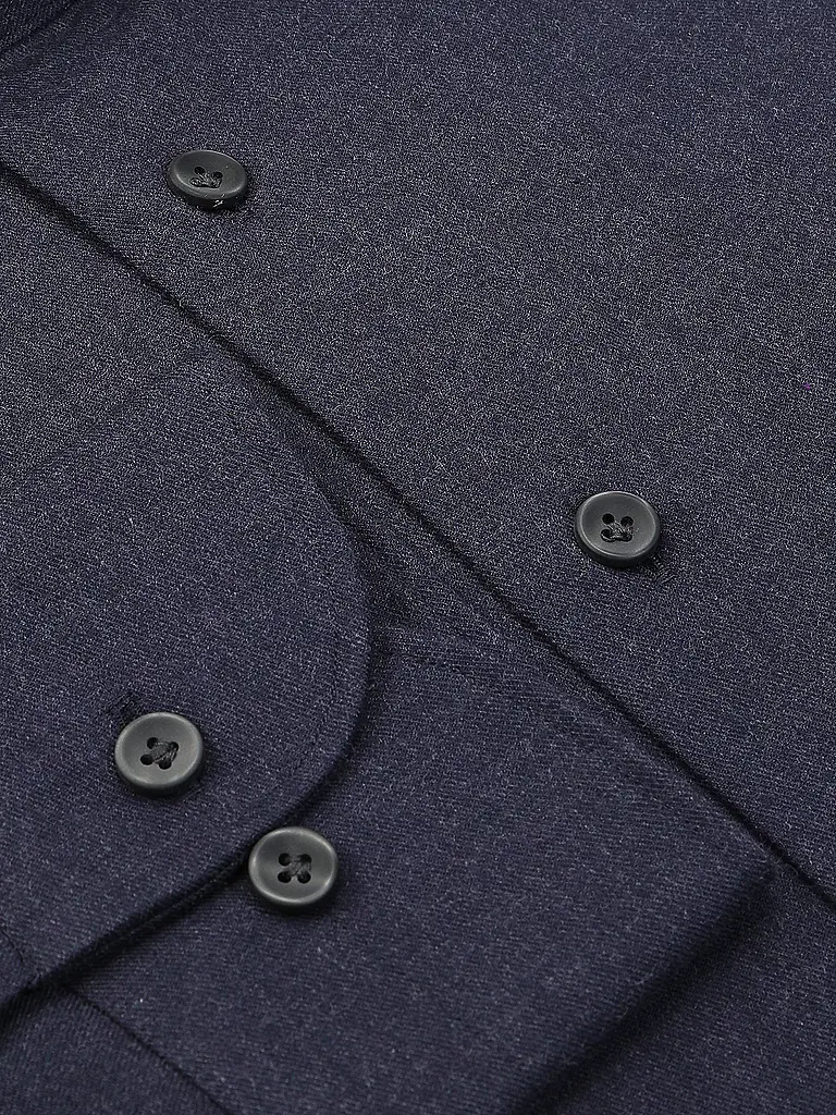 PROFUOMO | Chemise Slim Fit | Bleu foncé