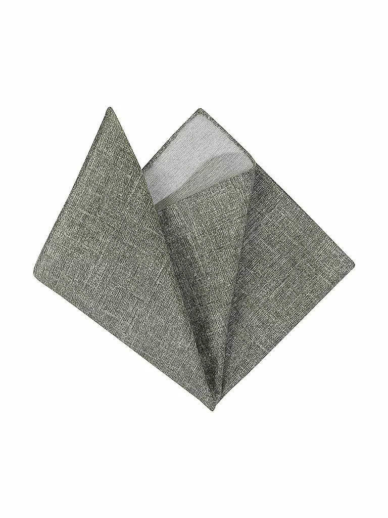 PROFUOMO | Foulard de poche en soie | Vert