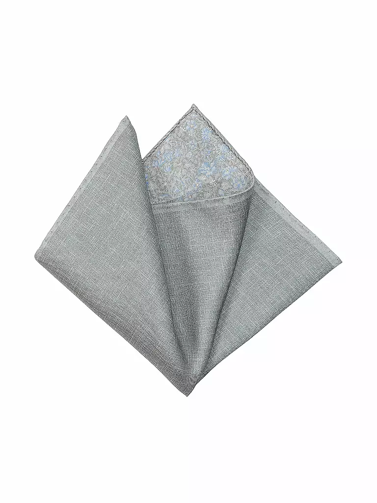 PROFUOMO | Pochette de costume en soie | Vert