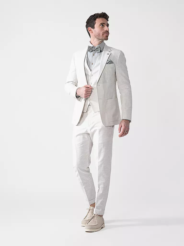 PROFUOMO | Pochette de costume en soie | Vert