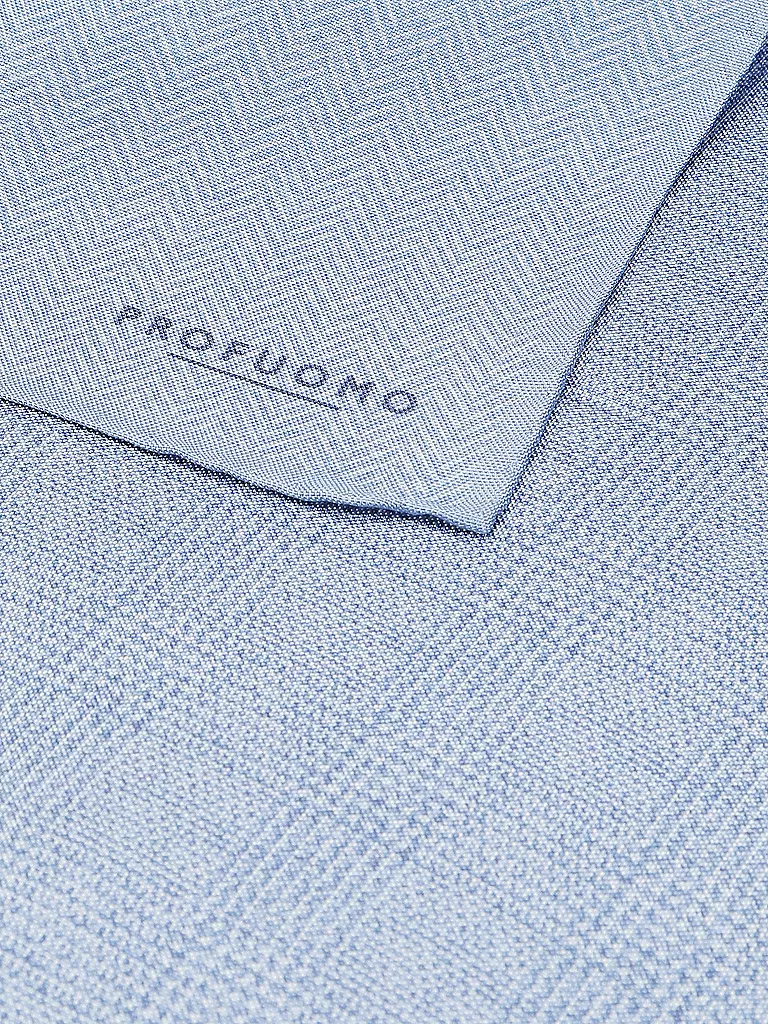 PROFUOMO | Pochette de costume en soie | Bleu