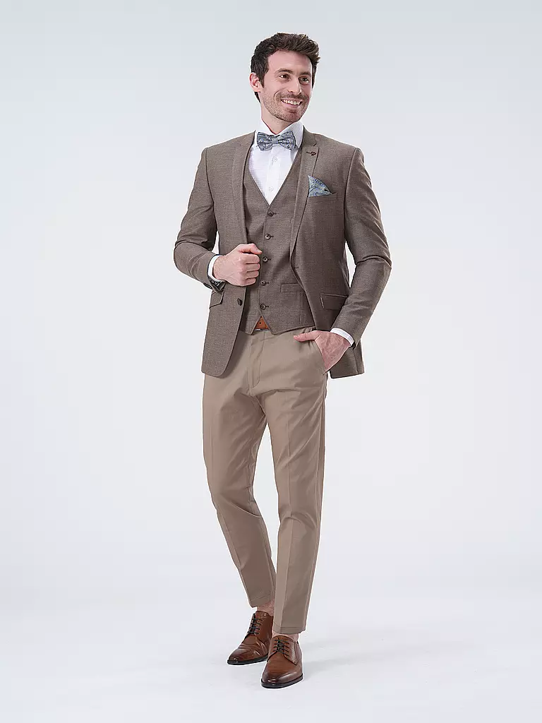 PROFUOMO | Pochette de costume | Gris