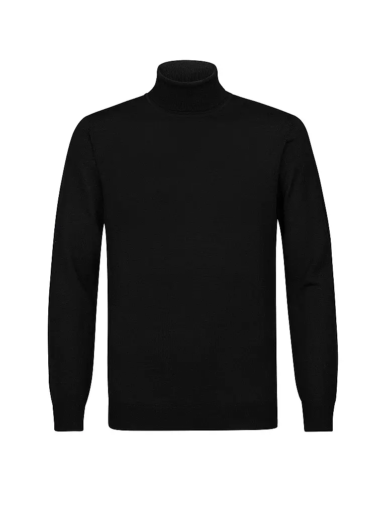 PROFUOMO | Pull à col roulé | schwarz