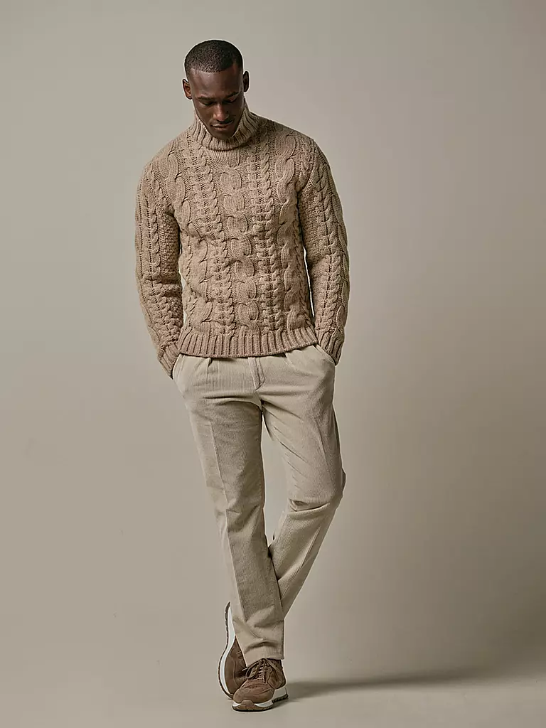 PROFUOMO | Rollkragenpullover | Marron