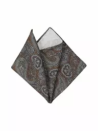 PROFUOMO | Seiden Stecktuch | Olive