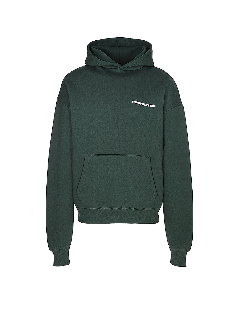 Sweat à capuche - Hoodie vert foncé S