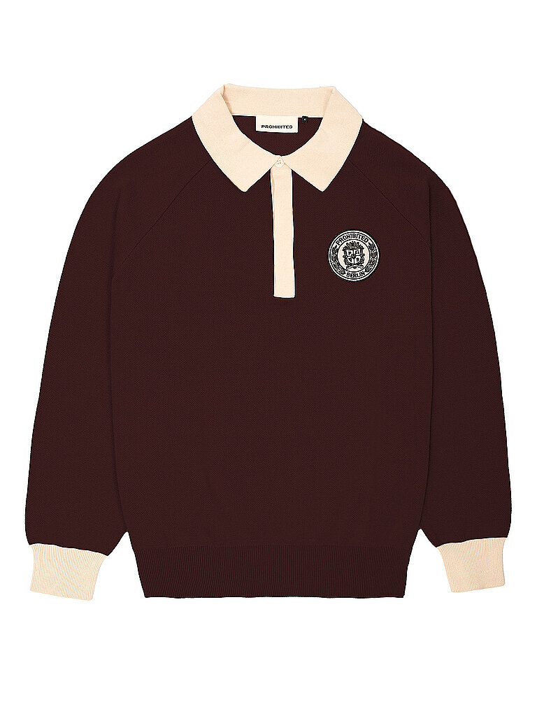 Pullover CUP rouge foncé L