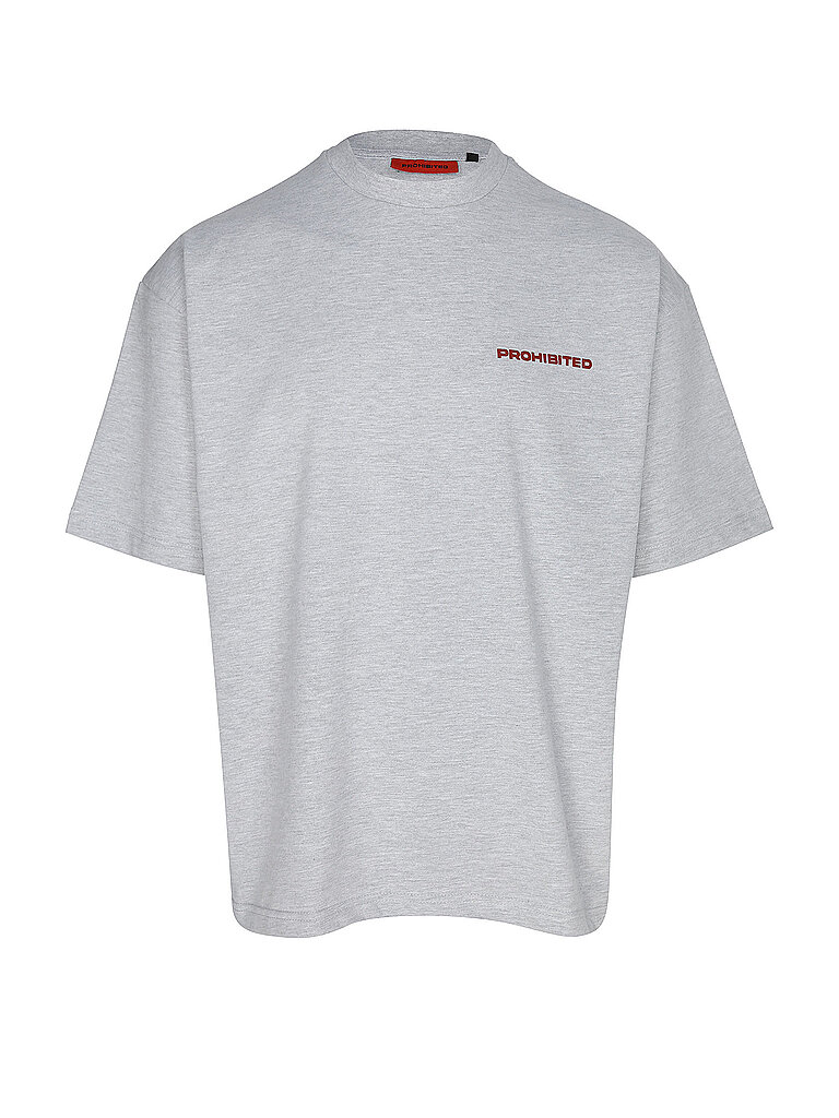 Prohibited T-shirt gris clair XL