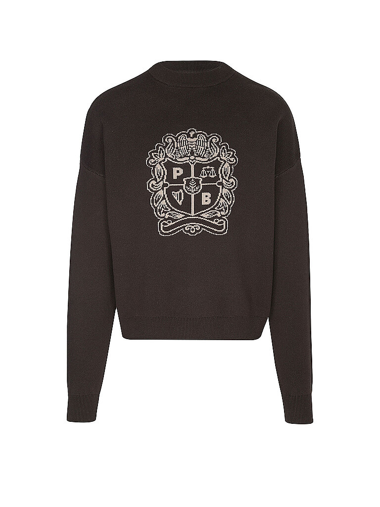Nom du produit: Pull EMBLEM KNIT marron XXL