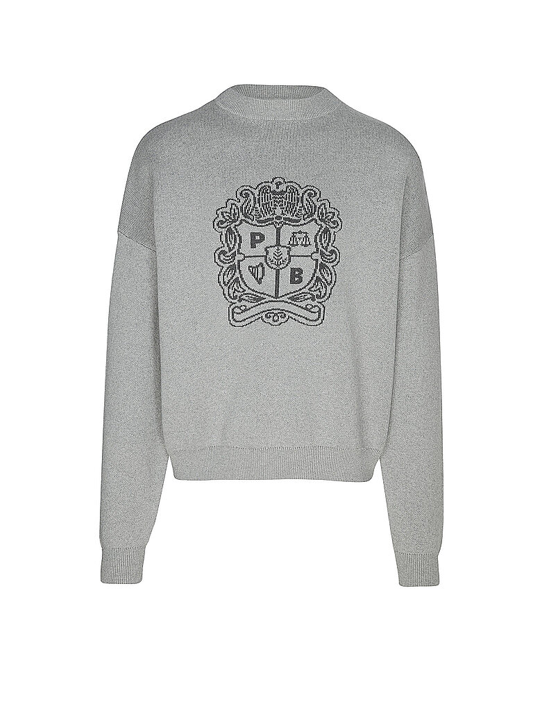 Nom du produit: Pull EMBLEM KNIT gris L