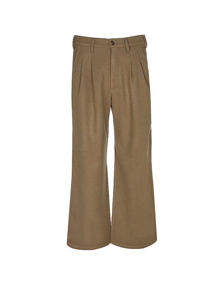 Nom du produit : Pantalon DOUBLE PLEATED CLUB PANTS camel 28