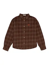 PROHIBITED | Chemise en flanelle coupe régulière TIMBERER | Rouge foncé