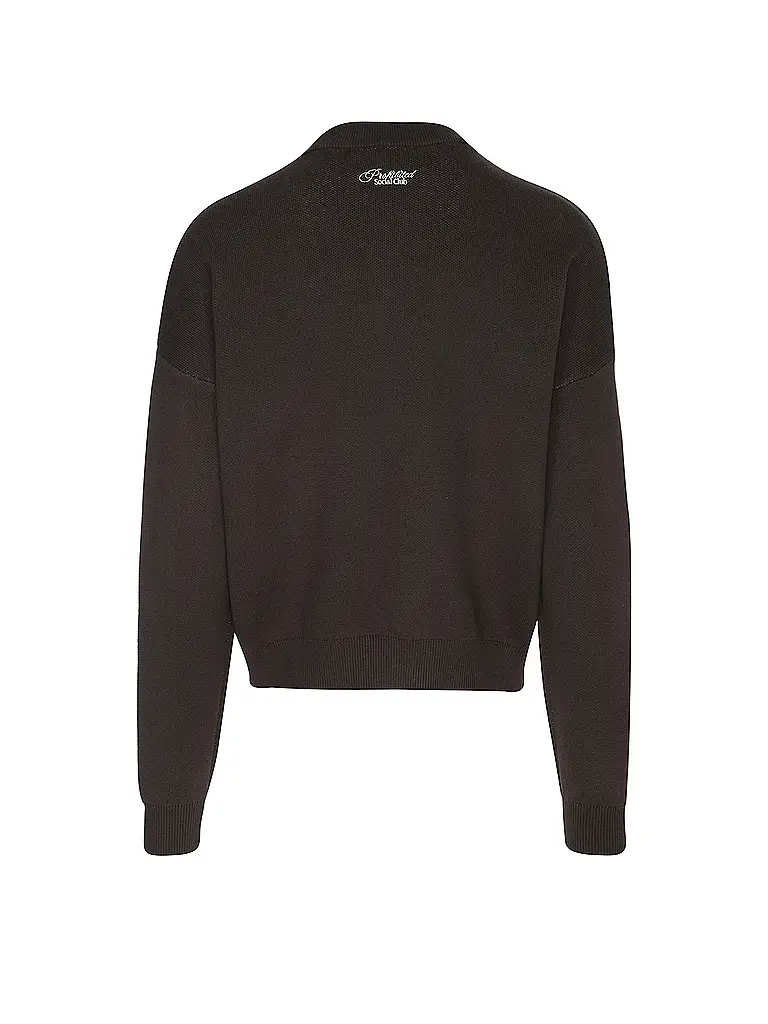 PROHIBITED | Nom du produit: Pull EMBLEM KNIT | Marron