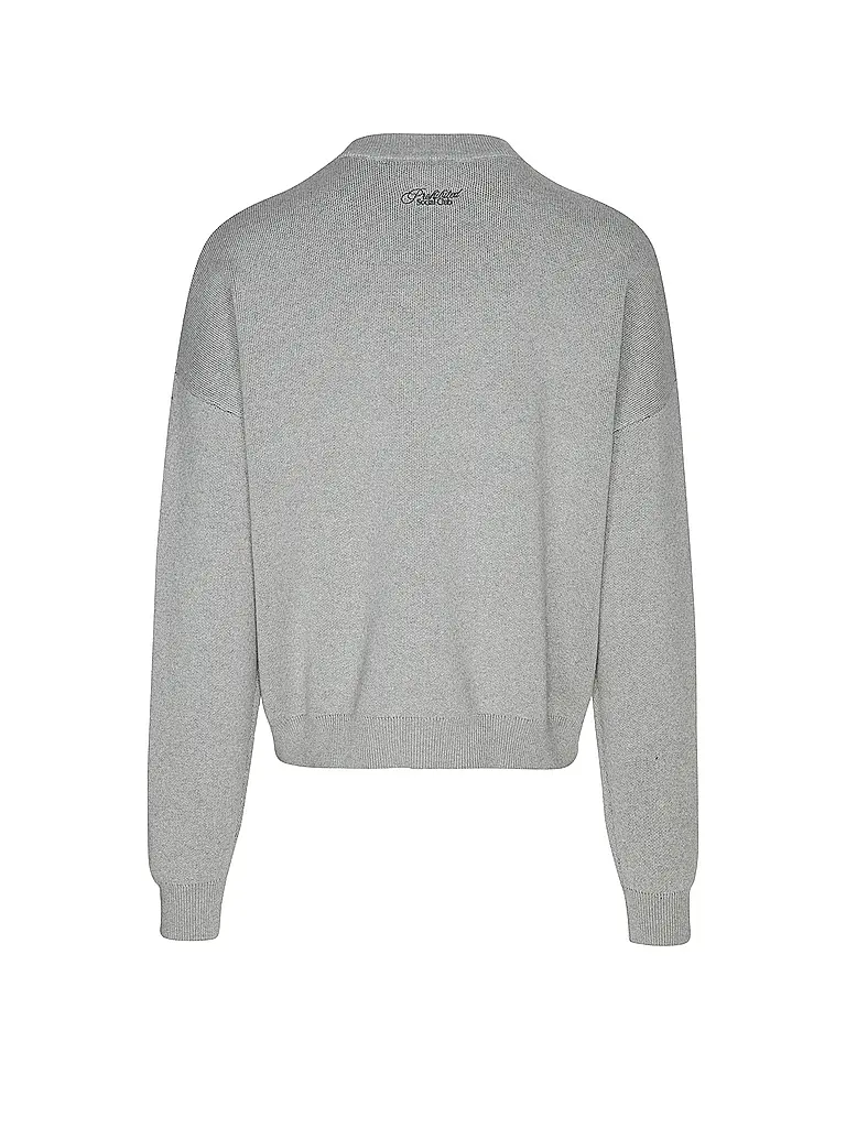 PROHIBITED | Nom du produit: Pull EMBLEM KNIT | Gris